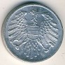 Austrian Schilling - 2 Groschen - Austria - 1972 - Aluminio - KM# 2876 - 18 mm - 0